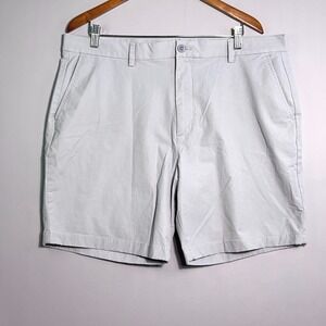 Vineyard Vines Performance Shorts Mens Size 38 Stretch Cotton Golf Gray Preppy